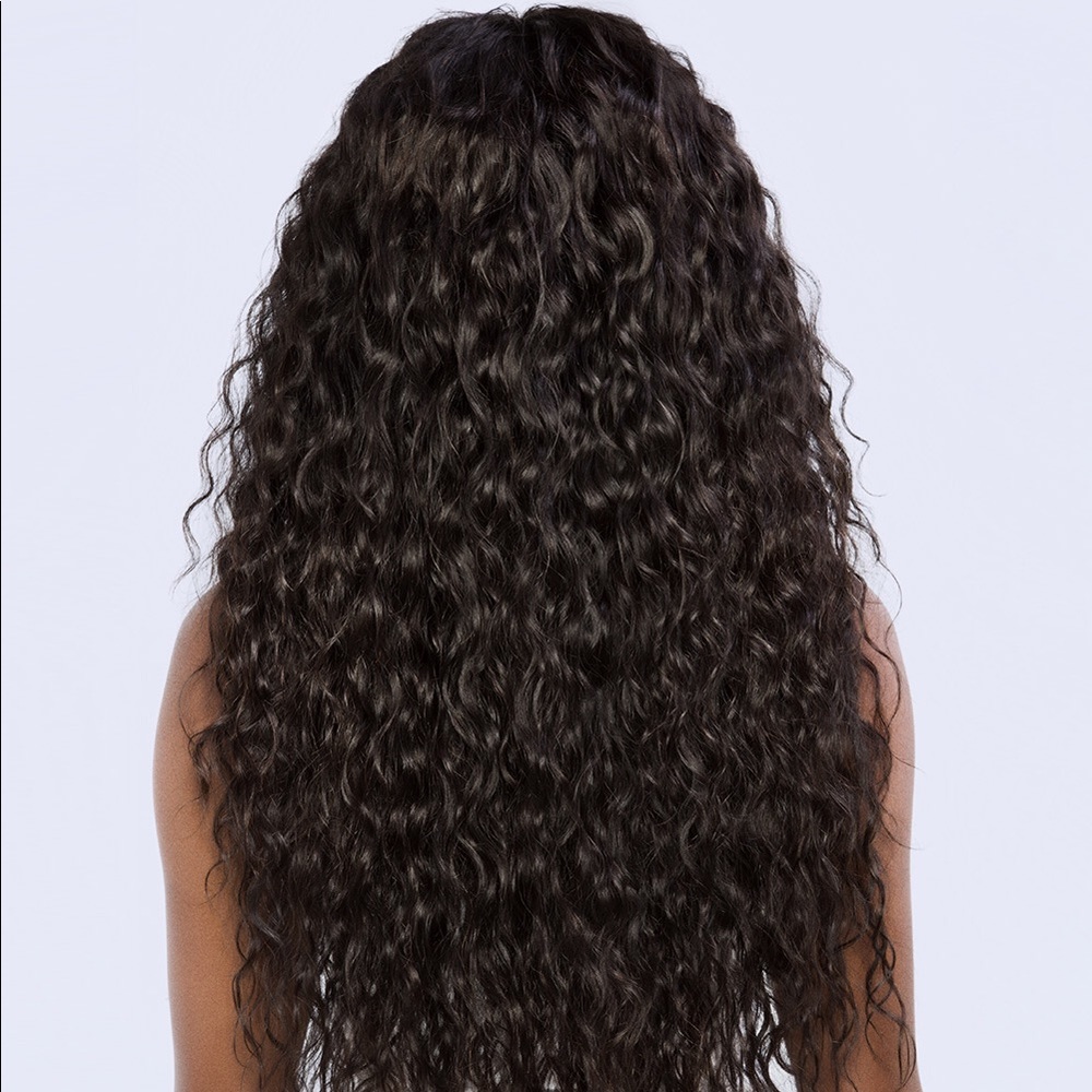 100% REMY HUMAN HAIR 20” inches Curly 200G - Picture 2 of 3